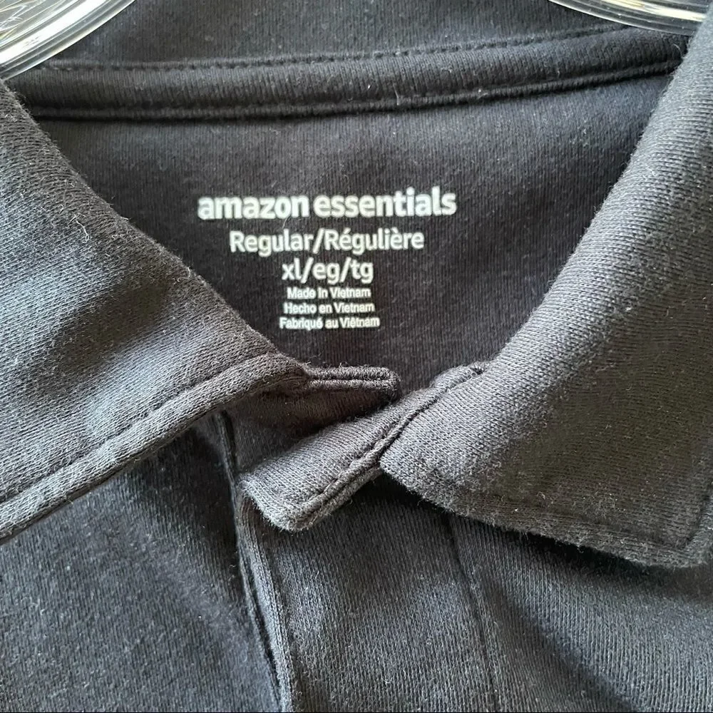 Amazon Essentials Regular-Fit Pocket Jersey Polo- Size  XL